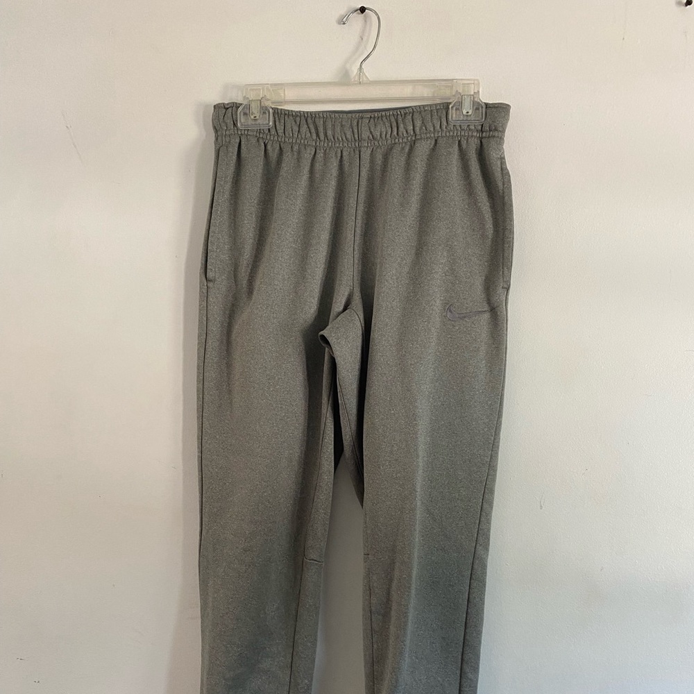Nike sweatpants, Size small, straight legged, gray